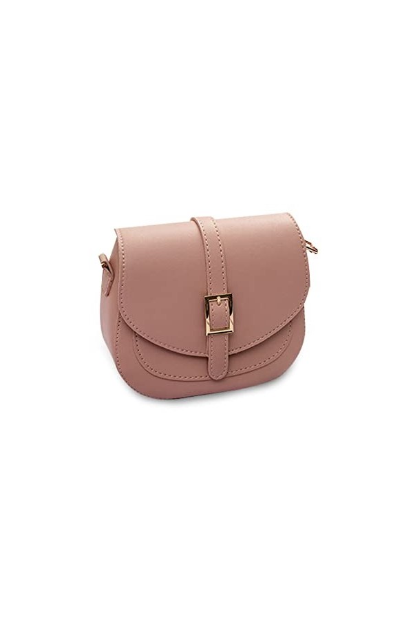 FANDARE Rétro Sac à bandoulière Femme Sac a Main en PU Cuir Sacs Portés épaule Sacoche Besace Messenger Bag Sacs pour Télépho