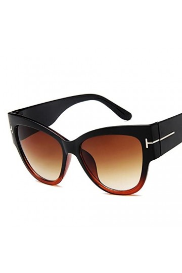 LHJCN Lunettes de Soleil Mode Femmes Lunettes de Soleil Femme Gradient Points Lunettes de Soleil, Accessoires