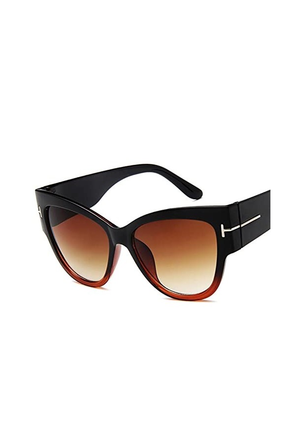 LHJCN Lunettes de Soleil Mode Femmes Lunettes de Soleil Femme Gradient Points Lunettes de Soleil, Accessoires