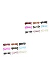 Hohopeti 18 Pcs Des Lunettes De Soleil Lunettes De Soleil Tendance Pour Femmes Lunettes De Soleil Carrées Rétro Ancien À La M