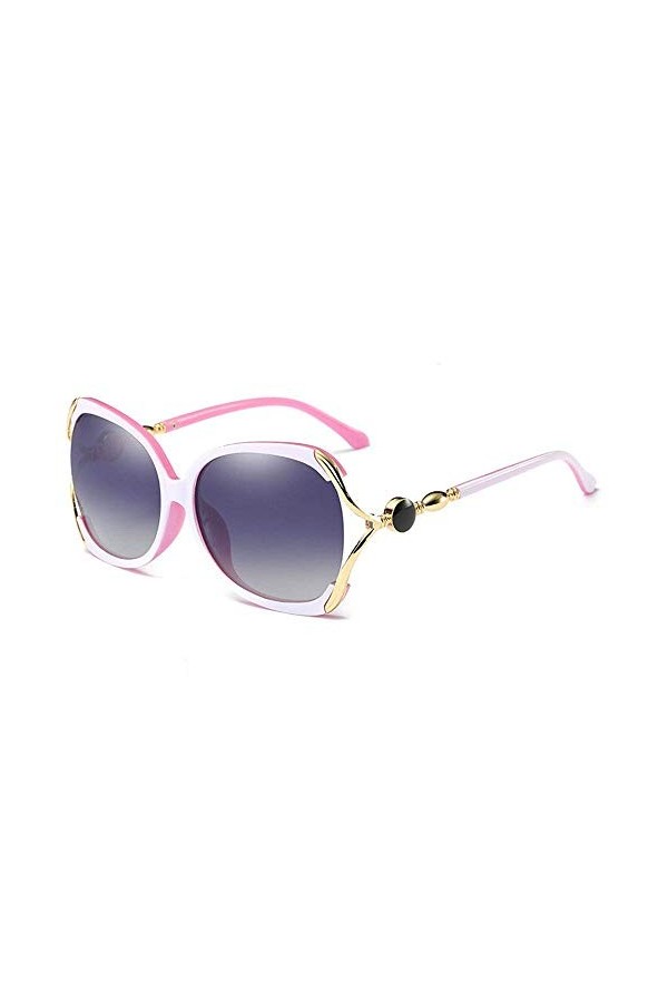 Lunettes De Soleil Lunettes De Soleil Papillon Creux Grand Cadre Carré Lunettes De Soleil Polarisées Pour Femmes Équitation E