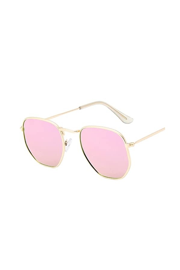 LHJCN Lunettes de Soleil métal Classique Vintage Femmes Lunettes de Soleil Lunettes de Luxe Femme Conduite Lunettes, Accessoi