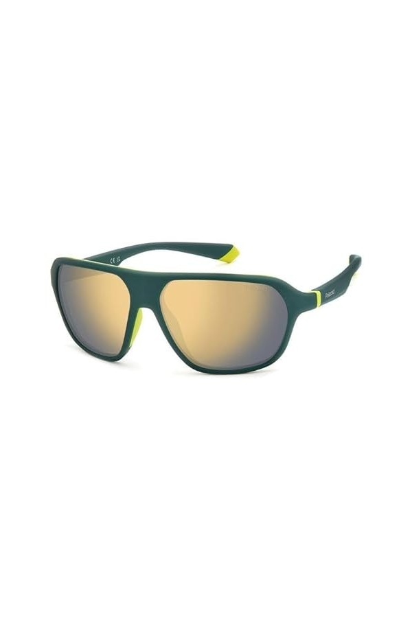 Polaroid PLD 2152/S 59/13/135 Unisex Adult Sunglasses, DLD/LM Matte Green, 59
