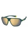Polaroid PLD 2152/S 59/13/135 Unisex Adult Sunglasses, DLD/LM Matte Green, 59