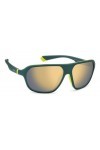 Polaroid PLD 2152/S 59/13/135 Unisex Adult Sunglasses, DLD/LM Matte Green, 59