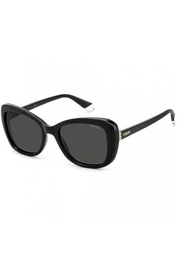 Polaroid PLD 4132/s/x Sunglasses, 807/M9 Black, 53 Unisex