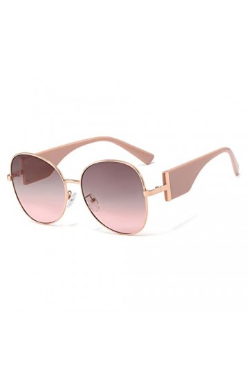 BAJIE Lunettes de Soleil Nouvelles Lunettes de Soleil à la Mode en métal Grand Cadre Lunettes de Soleil ombrage Lunettes de S