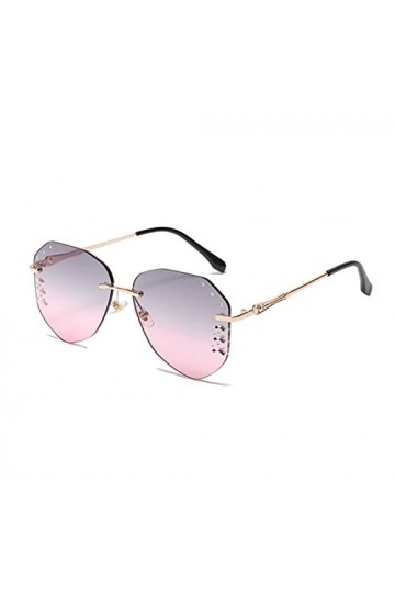 BINGDONGA Lunettes de Soleil de Vacances en Plein air for Hommes et Femmes sans Monture Lunettes de Soleil Femme Color : G, 