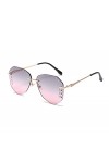 BINGDONGA Lunettes de Soleil de Vacances en Plein air for Hommes et Femmes sans Monture Lunettes de Soleil Femme Color : G, 