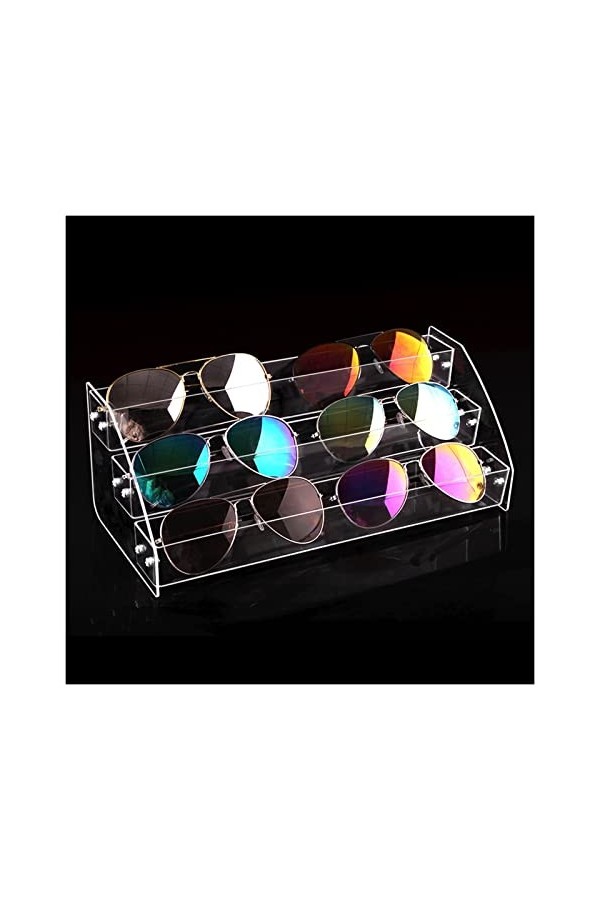 Présentoir De Lunettes Verres Afficher rack détachables multicouche Affichage Sunglasses Lunettes de soleil Afficher la boîte