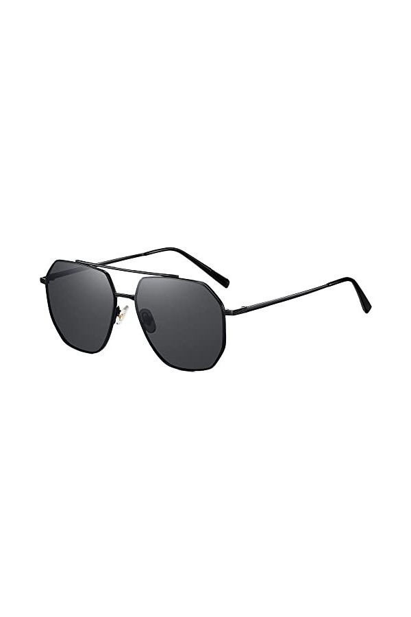 isheep Lunettes de Soleil Polarisées Pour Hommes et Femmes,Protection Style Classique Lunettes Ultralégères Verres Anti-Refle