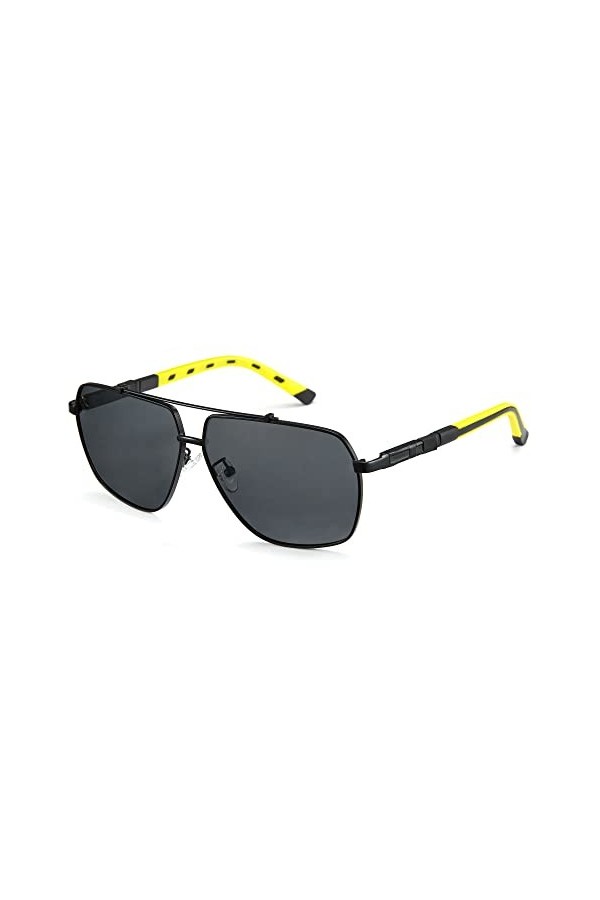 Cyxus Lunettes de soleil hommes femmes lunettes de soleil polarisées classiques extérieur UV400 pour la conduite pêche voyage