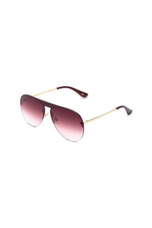 BAJIE Lunettes de Soleil Lunettes de Soleil Femme Lunettes de Soleil Mode Femme Tide Frog Mirror