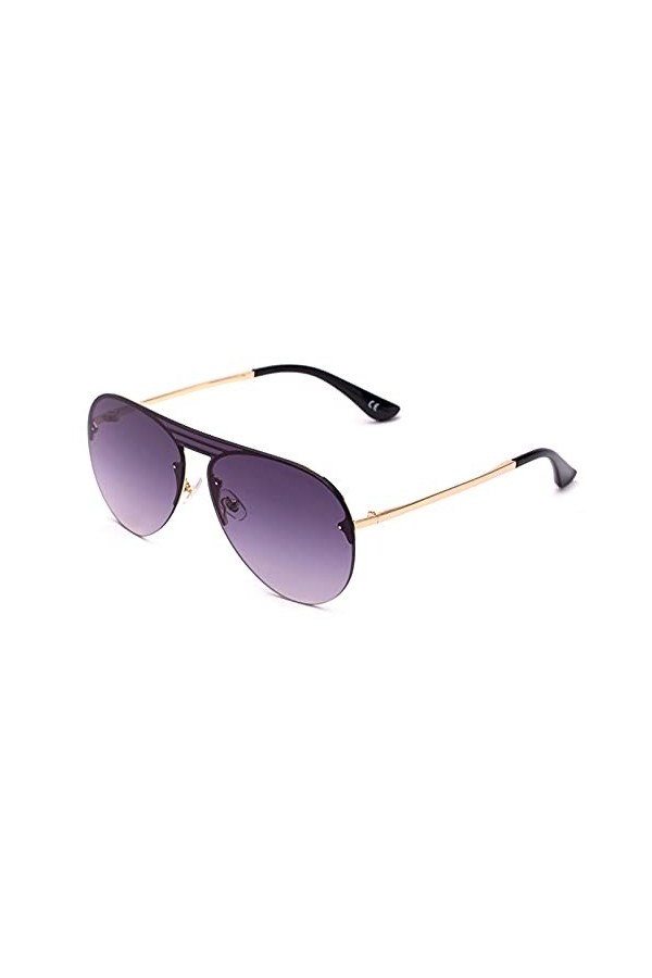 BAJIE Lunettes de Soleil Lunettes de Soleil Femme Lunettes de Soleil Mode Femme Tide Frog Mirror
