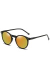 Refoiner Des lunettes de soleil occhiali da sole polarizzati retrò uomo donna Vintage piccola montatura rotonda occhiali da s