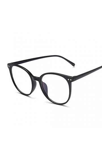 EDDHA Lunettes de soleil rétro rondes lunettes dordinateur monture mode lunettes de bureau lunettes de jeu femmes collège c