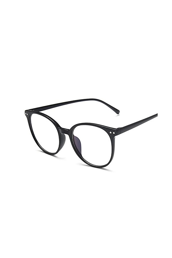 EDDHA Lunettes de soleil rétro rondes lunettes dordinateur monture mode lunettes de bureau lunettes de jeu femmes collège c