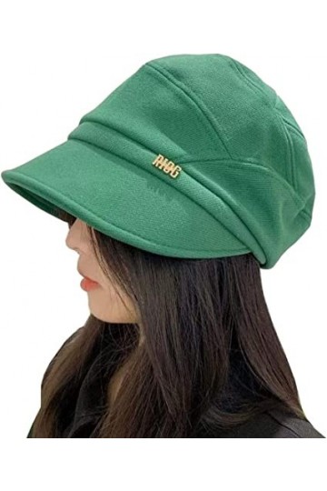 Casquette béret Gavroche pour Femme, 2023 Nouvelle Casquette béret Gavroche pour Femme Green 