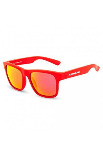 AIRHEAD Lunettes de soleil classiques unisexes pour adulte Rouge, rouge, Adult