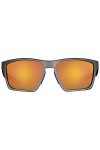 Flying Fisherman Sandbar Lunettes de soleil rectangulaires polarisées Monture mate/Ambre Verres miroir Verres polarisés Recta