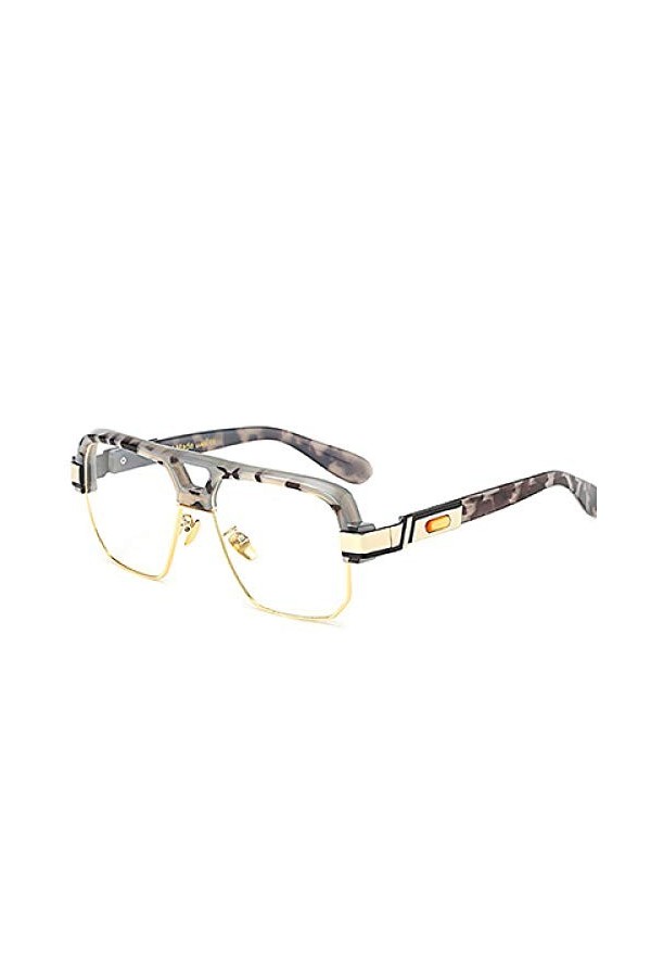 ZYIZEE Lunettes de Soleil Hommes Lunettes de Soleil carrées Femmes Lunettes de Soleil Homme Femme rétro coloré UV400 Lunettes