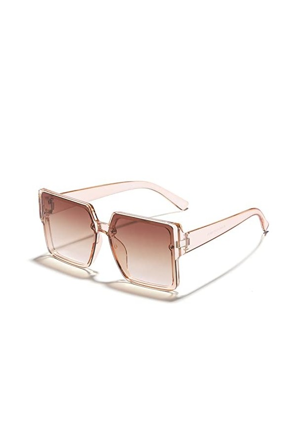 Générique Lunettes de soleil décoratives de mode de vacances en plein air dhommes et de femmes de personnalité de grand cadr