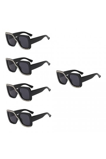 INOOMP 5 Pièces Lunettes De Soleil Femme Aux Femmes Lunettes De Soleil Pour Adolescents Des Lunettes De Soleil Lunettes De So