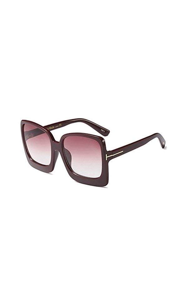 AUSUB Lunettes de soleil femme Australie 90 Vintage Style Big Frames Leopard Lunettes de soleil sexy Lunettes de soleil Femme