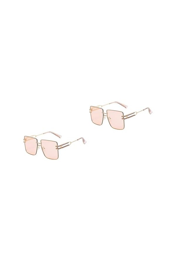 Toddmomy 4 Pièces Des Lunettes De Soleil Nuances Sans Monture Lunettes De Soleil Claires Lunettes De Soleil Pour Adolescents 