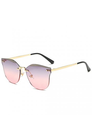 QINGZHOU Lunettes de Soleil,Lunettes de soleil pour femmes, lunettes de soleil mode personnalisées, verres colorés progressif