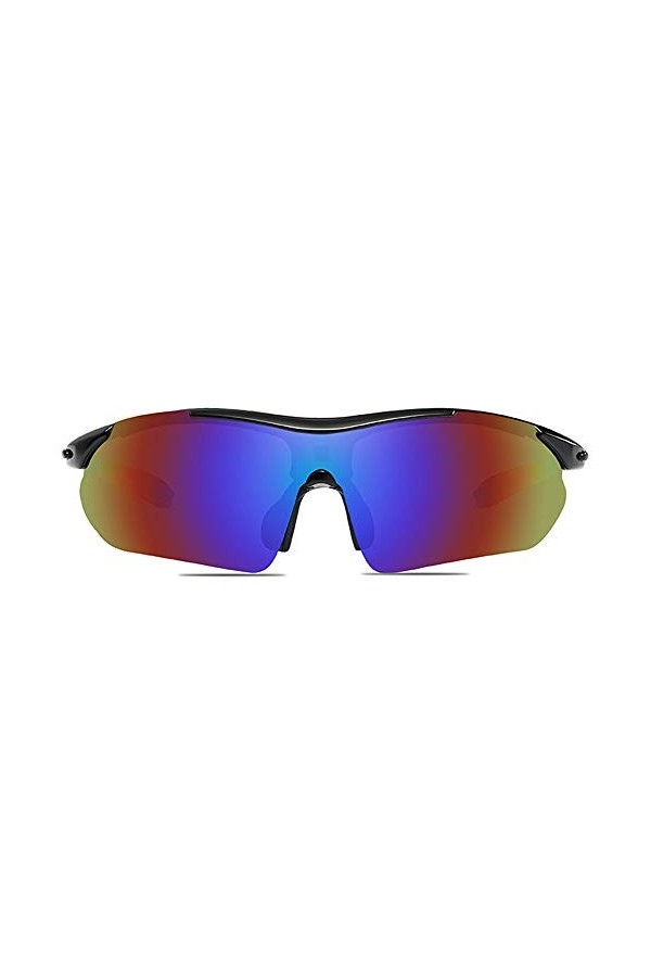 Raxinbang Lunettes de Soleil Lunettes De Soleil UV400 Multicolores for Hommes, Femmes Et Femmes, avec La Même Monture De Sole