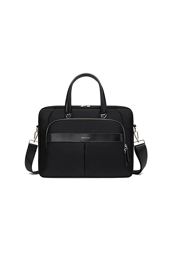 FANDARE Sac Cabas Femmes Sacoche Ordinateur Femme Mallette Cartable Sac à Bandoulière Sac de Cours Sacs à Main portés épaule 