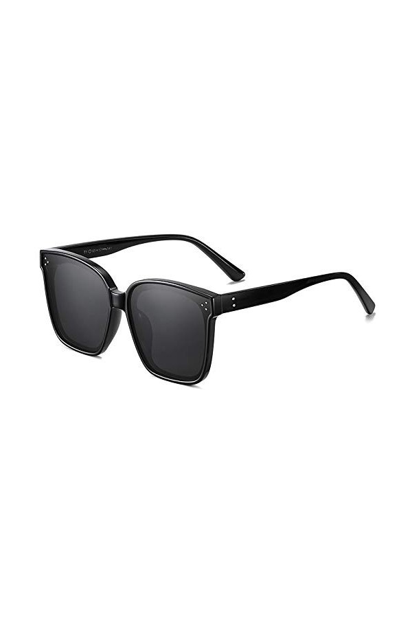 QINGZHOU Lunettes De Soleil,Lunettes De Soleil Polarisées Pour Femmes À La Mode Protection Uv Spéciale Pour La Conduite Lunet