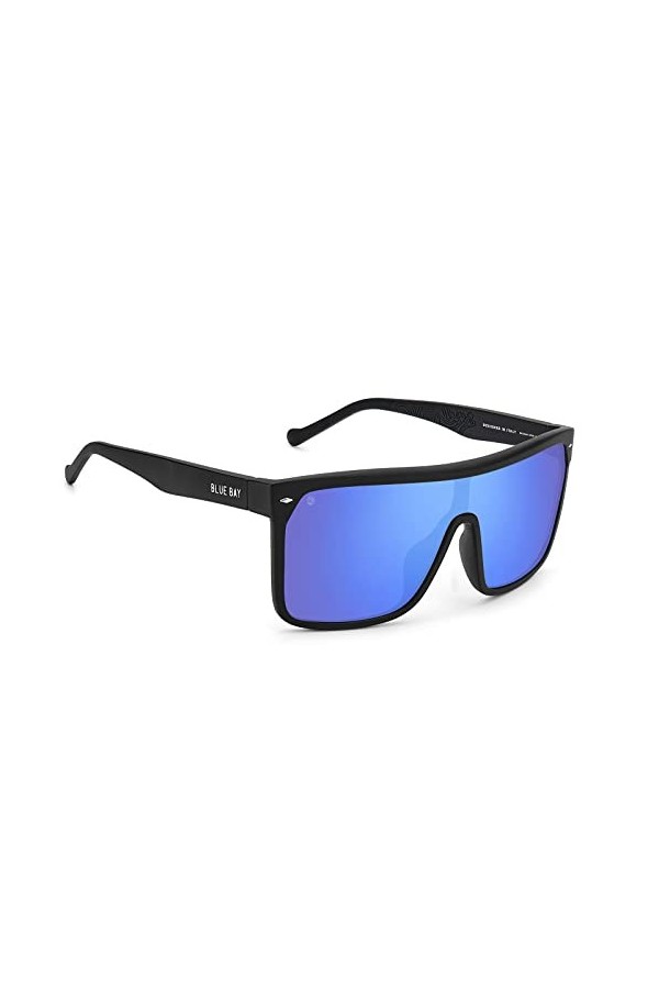 BLUE BAY Batagur - Lunettes de soleil unisexe - Verres polarisés : 100% protection UV - Léger et flexible - Fabriqué en matér
