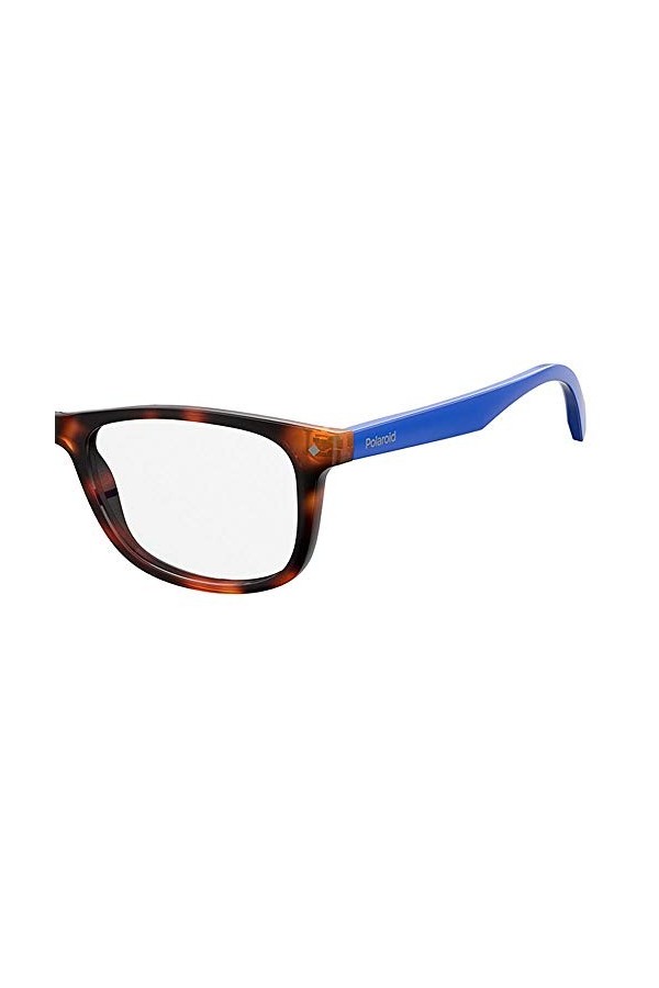 Polaroid PLD D813 Montures de Lunettes, IPR/16 Havana Blue, 48 Unisex