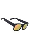 housesweet Lunettes de Soleil Audio sans Fil Bluetooth Lunettes de Soleil de Haut-Parleur de Sport Imperméables pour Hommes E