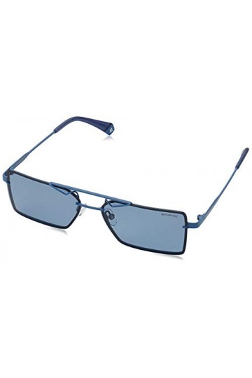 Polaroid PLD 6093/S Lunettes de Soleil, Bleu, 56 Mixte Adulte