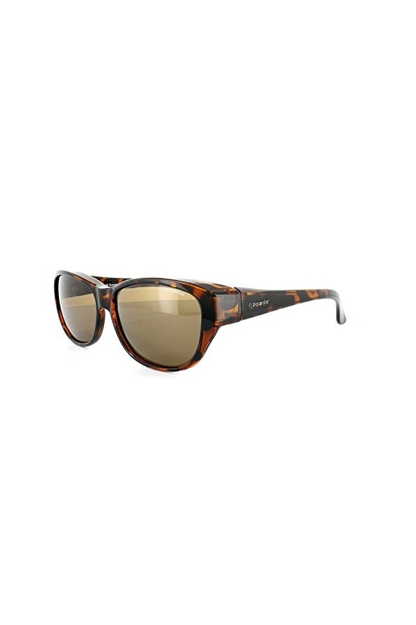 Polaroid Ancillaries P8407 Sunglasses, 0BM/IG Havana, 61 Unisex