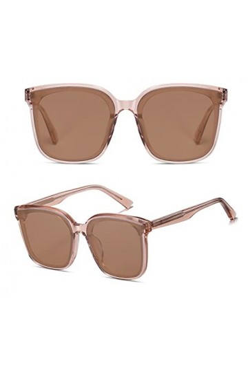 LADRENTDU Lunette De Soleil Homme Lunettes De Soleil Femme Lunettes De Soleil Lunettes De Soleil Anti-uv Avocat Visage Rond L