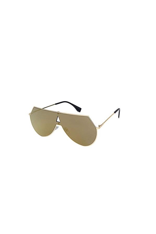 QINGZHOU Lunettes De Soleil,Lunettes De Soleil À La Mode Grand Cadre Hommes Et Femmes Couple Lunettes De Soleil Intégrées Cou