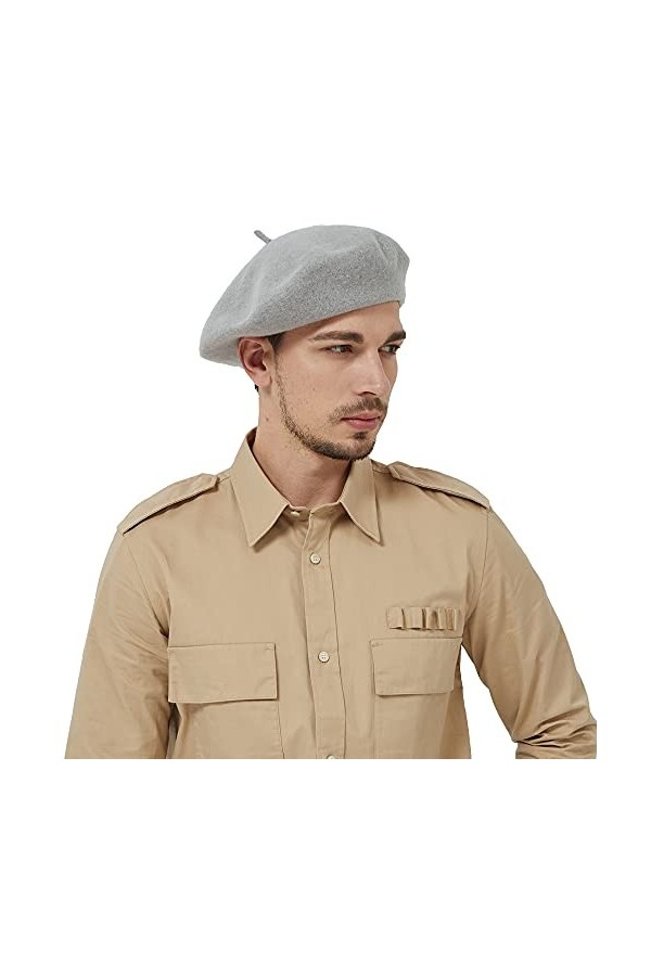 JH JOEJERRY Béret en laine, bleu marine, 7 1/4/7 1/2