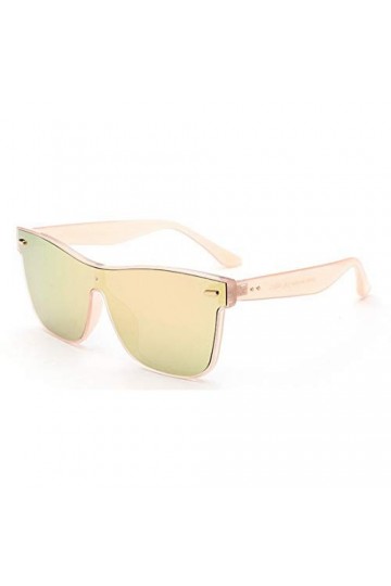 TEYUN Rétro une pièce de style Protection UV for conduite vacances protection UV Frameless Lunettes de soleil for les femmes 