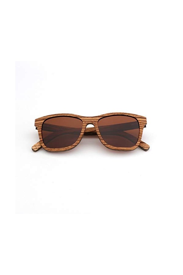 N/F TEYUN Haute qualité Fait Main Conception en Bois spécial Lunettes de Soleil UV Protection for Les Hommes Femmes Color :