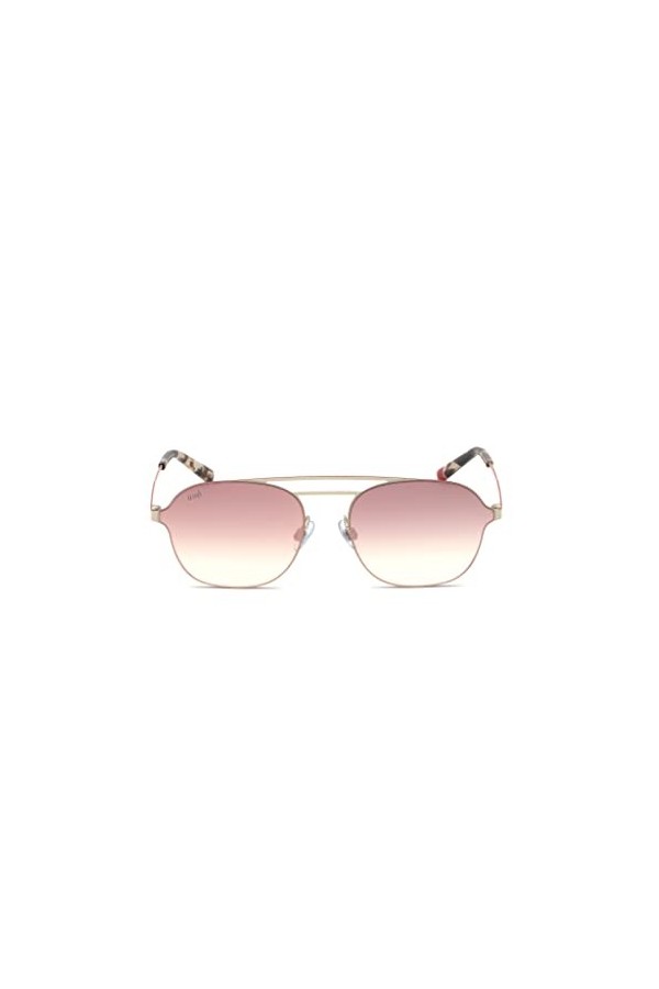 WEB WE 0248 Lunettes de soleil pour femme Couleur 21G Blanc et rose
