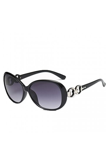 VEGALA Lunette Soleil Homme Classic Square Sunglasses Female Retro Ladies Sunglasses Female Color : Black 