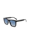 Lee Cooper Lunettes de soleil classiques pour homme et femme, légères avec protection UV, Monture - Noir Brillant | Lentille 