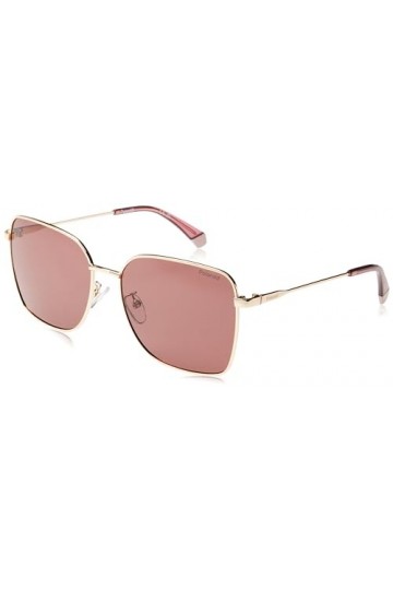 Polaroid PLD 4158/G/S/X 58/16/145 Womens Sunglasses, NOA/KL Gold BURGNDY, 58 Unisex