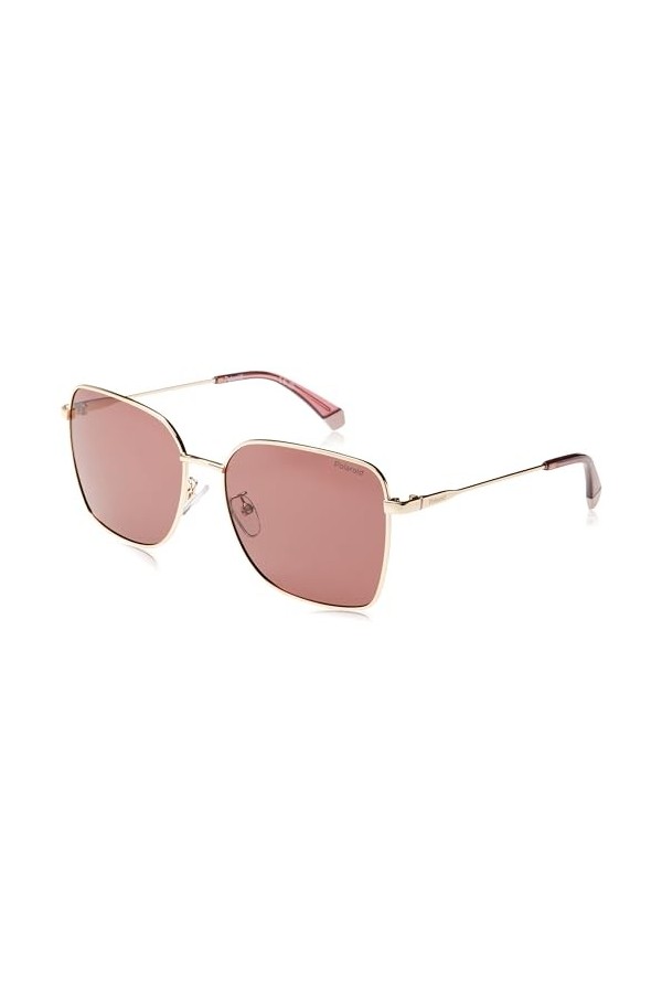 Polaroid PLD 4158/G/S/X 58/16/145 Womens Sunglasses, NOA/KL Gold BURGNDY, 58 Unisex