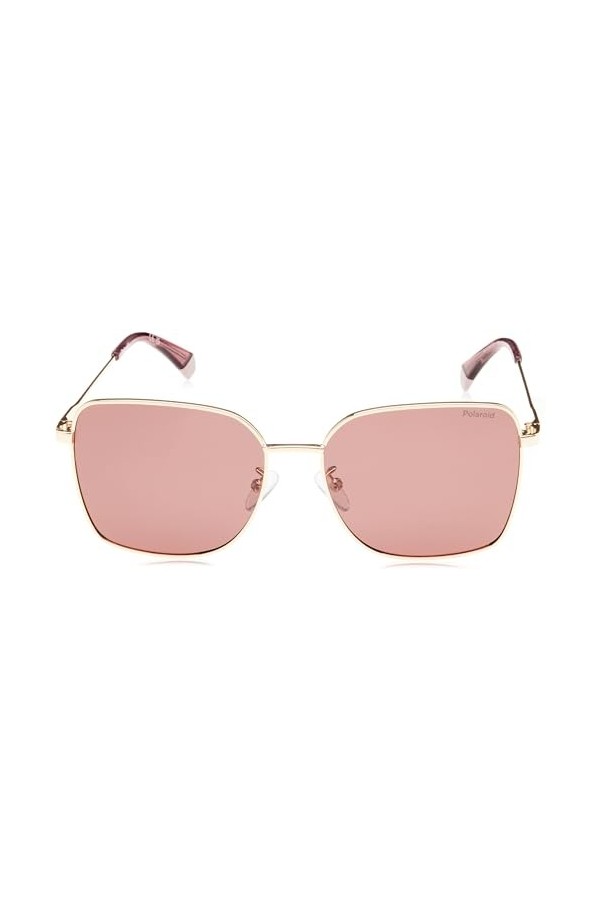 Polaroid PLD 4158/G/S/X 58/16/145 Womens Sunglasses, NOA/KL Gold BURGNDY, 58 Unisex