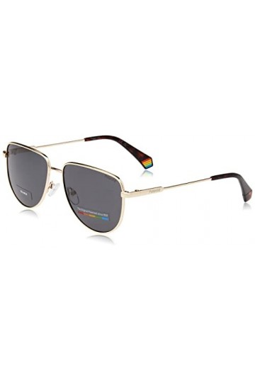 Polaroid PLD 6196/s/x Sunglasses, J5G/M9 Gold, 56 Unisex